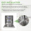 Universal Dishwasher Silverware Basket Replacement - 2 in 1 Detachable & Connectable Cutlery Basket,for , 2