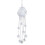 Winter Magic Snowflake Waterfall LED Hanging Christmas Ice Crystal Sparkling Snowflake String Lights Hanging 1