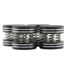 4PCS Speaker Spikes HiFi Spring Speaker Isolation Feet, Aluminum Non-Slip Shockproof Turntable Stand Feet