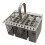 Dishwasher Silverware Basket Dishwasher Utensil Holder Multifunctional for Flatware Silverware Cutlery Spoon 2