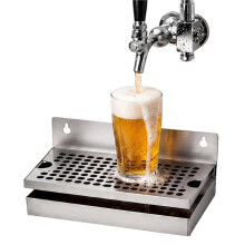 Bierabtropfschalen, Wandmontage, Ohne Abfluss, für Bierzapfanlagen und Zapfsysteme in Restaurants, Küchen und Bars