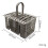 Dishwasher Silverware Basket Dishwasher Utensil Holder Multifunctional for Flatware Silverware Cutlery Spoon 6