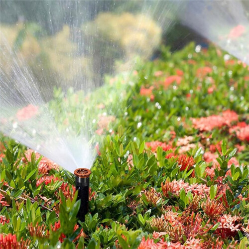 12 Pack Variable Arc Nozzle - Sprinkler Heads Replacement for 360 Degree Adjustable(8AN:Range: 1.8-2.4 Meters)