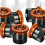 12 Pack Variable Arc Nozzle - Sprinkler Heads Replacement for 360 Degree Adjustable(8AN:Range: 1.8-2.4 Meters) 4