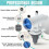 WH11X29539 Washer Drain Pump Filter for GE Front Load Washing Machine Pump 3