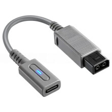 For Console Type C Cable Charging Adapter Cable USB C LED Converter Cord for Controller Power Cable