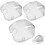 3PCS Rear Cover for Automatic Microchip Cat Pet Feeder Stops Pets Accessing Food From Back 2