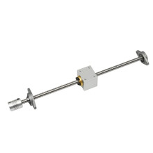 T8 Lead Screw Pitch 8mm Diameter Trapezoidal T-Type Screw for CNC 3D Printer Parts T8 Lead Screw Kit 150MM