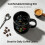 Large Capacity Black Coffee Cup with Handle,  Premium Sensing Mug, Modern  Display Cup for Home Office 3