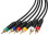 Cabo AV Multifuncional RGB RGBS com 4 Conectores BNC para NGC, N64, SFC e SNES 6
