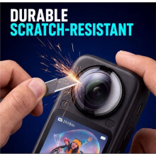 Double-Layer Coating Lens Guard Cap for  X6 Anti-Scratch Transparent Lens Cap Cover 360Video Camera Accessories