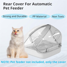 3 Coperture POsteriori per Mangiatoia Automatica per Gatti con Microchip, Impediscono Agli Animali Domestici di Accedere al Cibo Dal Retro.