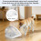 3PCS Rear Cover for Automatic Microchip Cat Pet Feeder Stops Pets Accessing Food From Back 7