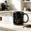 Large Capacity Black Coffee Cup with Handle,  Premium Sensing Mug, Modern  Display Cup for Home Office 4