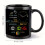 Large Capacity Black Coffee Cup with Handle,  Premium Sensing Mug, Modern  Display Cup for Home Office 10