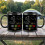 Large Capacity Black Coffee Cup with Handle,  Premium Sensing Mug, Modern  Display Cup for Home Office 6
