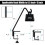 2 Pack 14 Inch Deck Hook, Deck Bird Feeder Hanger, for Deck Thickness 1 Inch-3 Inch 6
