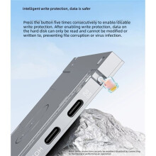 JEYI M.2 NVMe SSD Enclosure USB 3.2 Gen 2 Type-C to PCI-E M.2 SSD Case 2280 External SSD Floppy Disk Enclosure for PC Laptops