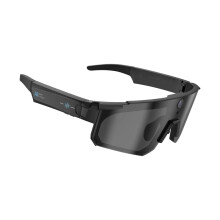 Al Glasses with 8MP Camera Touch Recording Translator Voice Assistant Eyewear Goggles for Cycling