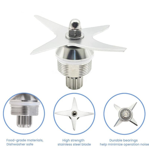 Blender Blade Assembly for  Ascent Series Blender 64/48/32oz Standard Container Replacement 1152 104675 1