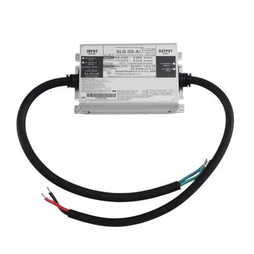 XLG-50-A, 22-54V 50W Constant Power Mode LED Driver