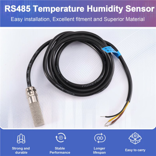 RS485 Temperature Humidity Sensor Pen-TypeTemperature Humidity Sensor High-Precision Waterproof Probe 1