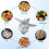 Blender Blade Assembly for  Ascent Series Blender 64/48/32oz Standard Container Replacement 1152 104675 6