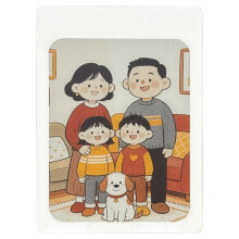 3.98 Inch 4-Color E-Paper Display Wireless Rechargeable Digital Screen for Electronic Photo Frame Fridge Magnet