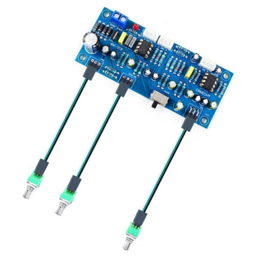 WM-059 Single-Supply 2.1-Channel Subwoofer Low-Pass Filter Board with Frequency, Volume, and Phase Controls 2