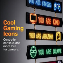Game Room Decor for Boys, 9-Piece Gaming Wall Art with Inspirational Quotes, Gamer Themed Wooden Signs for Kids Bedroom