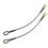 2X Rear Tailgate Wire Cable Strap UH70-65-760 for  Ranger  Tailgate Support Replacement 3