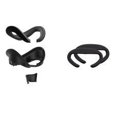 Ansiktsskydd för 4 VR-Headset, Ansiktsgränssnittsfäste, Ersättningstvättbar Svampläderdyna för PICO4 / Pro