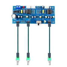 WM-059 Single-Supply 2.1-Channel Subwoofer Low-Pass Filter Board with Frequency, Volume, and Phase Controls
