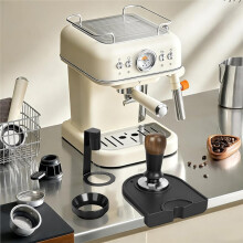 53,3 mm Espresso-Zubehörset für 54 mm Siebträger: Federtamper, Magnetisches WDT-Werkzeug, Trichter und Tampermatte