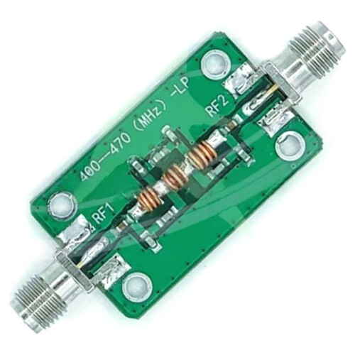 433MHz Low-Pass Filter,RFs Harmonic Suppression Module for Transceivers, Power Amplifiers, SDRs, Wireless Communication