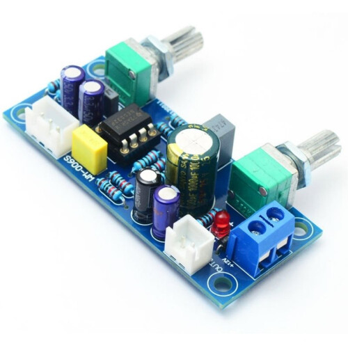 Low-Pass Subwoofer Preamplifier Module - Ideal for DIY Audio Systems,Single-Supply Tone Control Board