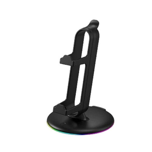 Game Controller Holder Headphone Storage Stand with RGB Light for PS5  PS4  Control A