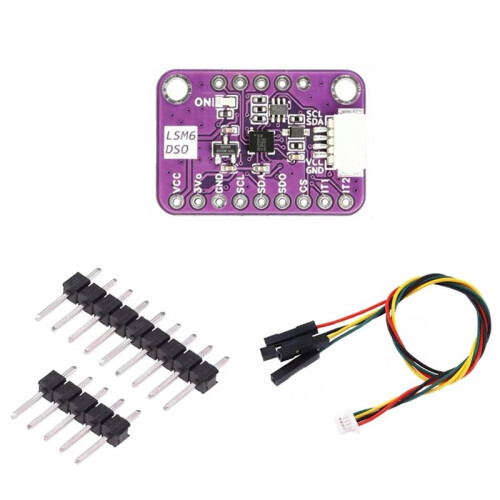 LSM6DSO Module 6-Axis Sensor with 3-Axis Accelerometer 3-Axis Gyroscope High-Performance Attitude Sensing LSM6DSO