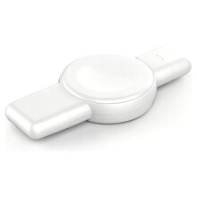 Dual Port Magnetic Wireless Charger for / Watch All Series Fast Charging Dock Station Compact Portable Use
