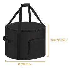 Carrying Bag for Outland Firebowl 823 Outdoor Portable Propane Fire Pit Carrying Bag for Firebowl 870 Water-Resistant