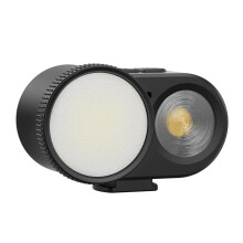 2-in-1 Cameraflitser voor Ace Pro 2, Dimbaar Invullicht, Magnetische Flitsschoenbevestiging voor Action 4/5/6