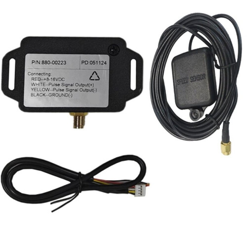 Speedometer Sender Adapter Speed Signal Convertor Shift Between GPS and Pulse with GPS Antenna 8-16VDC