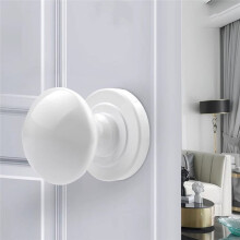 Aluminum Alloy Barn Door Handles Indoor Bedroom Wooden Doors Round Single-Hole Handles Wardrobe Door Drawer Knobs C