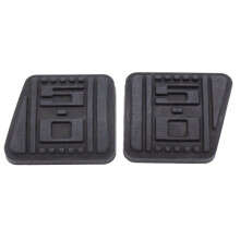 Clutch Brake Pedal Pads 5 Speed 5.0L Embossed Non-Slip for Mustang 1979-1993 E0ZZ-2457 E0ZZ-7624 Accessories