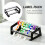 Foldable Acrylic Label Roll Dispenser, Adjustable Label Organizer, Desktop Roll Holder for Home Desktop 4