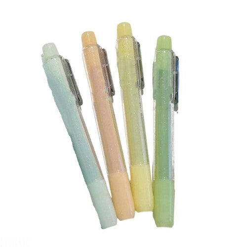 8-Pack Glitter Highlighters - Quick Dry Chisel Tip Fluorescent Markers for Notebooks, Journals, Calendars & Notes 1