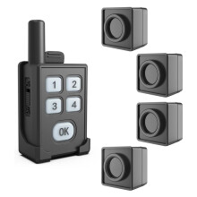 Perimeter Trip Alarm Portable Camping Motion Sensor Outdoor Wireless Motion Sensor Detector for Camping Wildlife Hiking