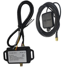 Adaptador de Transmissor de Velocímetro, Conversor de Sinal de Velocidade Entre GPS e Pulso com Antena GPS 8-16VDC