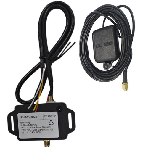 Speedometer Sender Adapter Speed Signal Convertor Shift Between GPS and Pulse with GPS Antenna 8-16VDC