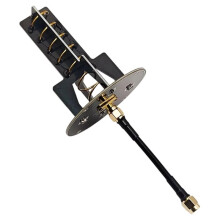 5.8G Riktad Antenn Spiralantenn Hög Förstärkning 13DBi RHCP RPSMA för RC FPV Quadcopter Drönare Freestyle del